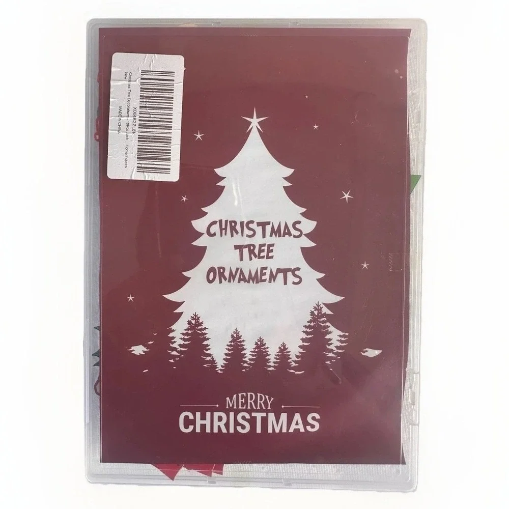 18 Pcs‎ Christmas Tree Decorations Christmas Jack Sally Wooden Hanging Ornaments